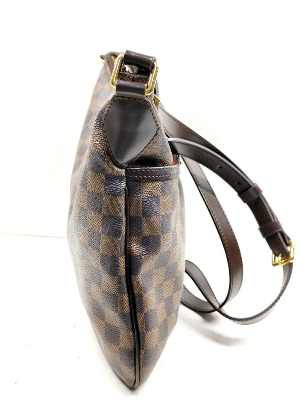 Authentic Louis Vuitton Bloomsbury PM Damier Ebene Crossbody Shoulder Bag - Picture 5 of 16